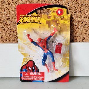 Brand-New Spiderman Mini Figural Keychain Marvel Gift NWT